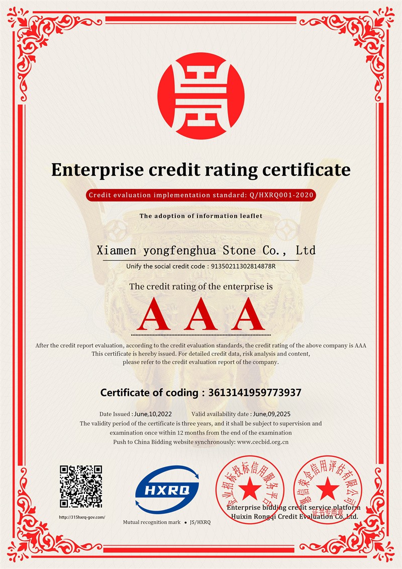 Enterprise Credit Rating certificate Enterprise Credit Rating certificate